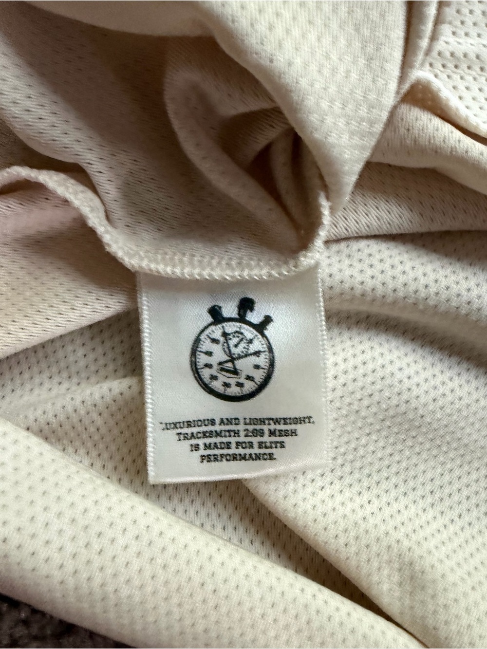 Tracksmith Van Cortlandt Running Mesh Singlet Narcissus Yellow Ivory XS - Picture 7 of 8